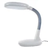 Lavish Home LED Sunlight Desk Lamp With Dimmer Switch (White) -Home Lighting GUEST 0049b82a bb95 4209 b3c2 cd4b61f56fcc