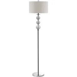 Pippa Glass Globe Floor Lamp - Safavieh -Home Lighting GUEST 05f1d8ee 85c8 4f10 8cbc b236c0f1fdec