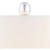 360 Lighting Sergio Modern Table Lamps Set Of 2 With Square Risers 24 1/2" High Acrylic USB Port White Drum Shade For Bedroom Living Room Desk House -Home Lighting GUEST 0b5425eb 72d7 4917 ad8f 81c901987dad