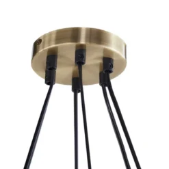 Trenton Cylinder Shade Chandelier Antique Brass - Ink+Ivy -Home Lighting GUEST 0bd9d24c 37e9 4bb2 8844 828b7c422c28