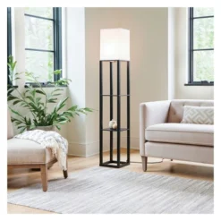 Shelf Floor Lamp - Threshold™ -Home Lighting GUEST 0e0b487a 3128 474f 84a7 981efa1ecda3