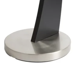 FC Design 71.5" Tall Drum Shade Arched Floor Lamp With Unique Black Wood Pole And Metal Base -Home Lighting GUEST 0eef03fc f616 4052 886e 4a82f9ea2114