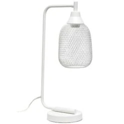 Industrial Desk Lamp White - Lalia Home -Home Lighting GUEST 1f1d0ff4 af7f 4fb7 94ef c920efd8906e