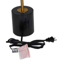 19" X 6" Metal Orb Desk Lamp With Marble Base Silver - Olivia & May -Home Lighting GUEST 2844ae9c 639d 4b7d b25b 0b671aef3669