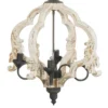 Swithun 4-Light Chandelier Antique White/Gold - A&B Home -Home Lighting GUEST 2a5ea1ad 1346 45ed 8fa6 4c01f7d49c72