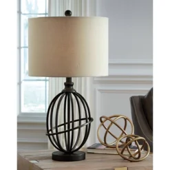 Manasa Metal Table Lamp Antique Brass - Signature Design By Ashley -Home Lighting GUEST 2b0d87ce e64f 4d23 a083 e1103bee244a