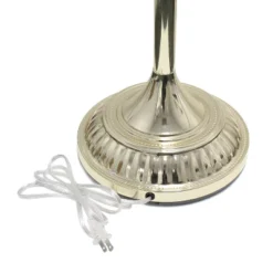 1 Light Torchiere Floor Lamp With Marbleized Glass Shade Gold - Elegant Designs -Home Lighting GUEST 2d85d29b 9fec 4598 ad6e eb20fe24cfc4