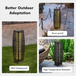 Tangkula 2-Piece Outdoor Solar-Powered Floor Lamps IP65 Waterproof W/ Auto On/Off Light 18 Tangkula 2-Piece Outdoor Solar-Powered Floor Lamps IP65 Waterproof W/ Auto On/Off Light -Home Lighting GUEST 2e0671fd 5599 4f06 a840 5c6a0bce3110