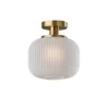 Hazel Flush Mount Pendant Antique Brass - Adesso -Home Lighting GUEST 30dcf3df 59ed 4e3a bebb e205ef20f7ff