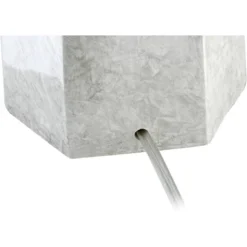 360 Lighting Julie Modern Table Lamps 27 1/2" Tall Set Of 2 Faux Marble Gold Tapered Column Fabric Drum Shade For Bedroom Living Room Bedside Office -Home Lighting GUEST 35d37f92 1934 48d8 ae87 ffc4784f8741