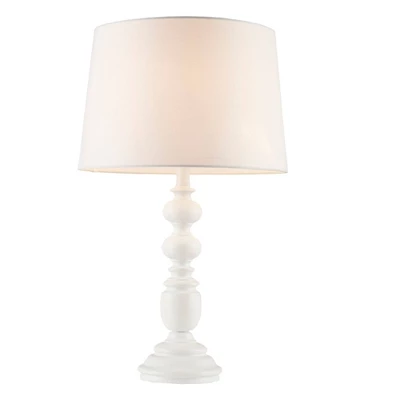 Astoria Resin Table Lamp White - Martha Stewart 5 Astoria Resin Table Lamp White - Martha Stewart - Image 3