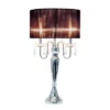 Romantic Sheer Shade Table Lamp With Hanging Crystals - Elegant Designs -Home Lighting GUEST 3f91c561 7395 430a 940b 843549e15bfb