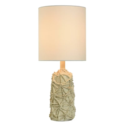 21" Starfish Distressed Mini Table Lamp White - StyleCraft 8 21" Starfish Distressed Mini Table Lamp White - StyleCraft - Image 6