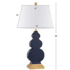 29" Ceramic/Resin Carter Table Lamp (Includes Energy Efficient Light Bulb) - JONATHAN Y -Home Lighting GUEST 44270eda 7c8f 4b0e b08e 0c57806bcfe8
