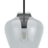 1-Light Vidria Pendant Matte Black - Hunter Fan -Home Lighting GUEST 5acc1726 ba59 4f0a b8b7 baa5dea778c0