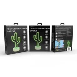 CIAO Tech Decorative Cactus Neon Night Light LED Desk Table Lamp -Home Lighting GUEST 5fb7a977 f7c3 4c1f 8c61 7b6e7fc19089