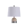 Haverhill Hammered Banded Table Lamp With Tapered Drum Silver/Tan - StyleCraft -Home Lighting GUEST 604e0f1f 4169 4a50 abc5 d69ab371dd95
