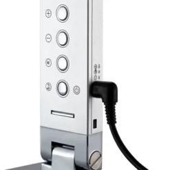 360 Lighting Jett Modern Desk Lamp 16 1/2" High Silver With USB Port And Nightlight LED Dimmer Touch On Off For Bedroom Bedside Nightstand Family Home -Home Lighting GUEST 62bdcb87 517c 4059 8405 04ec41b540f0