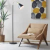 Beacon Arched Floor Lamp Matte Black - Ink+Ivy -Home Lighting GUEST 6333b756 d045 490a be36 4c2b338de8be