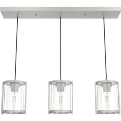3-Light Astwood Cluster Linear - Hunter Fan -Home Lighting GUEST 6569ecc5 4be3 44ce 8246 05301d6c3155