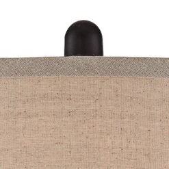 Regency Hill Ben Rustic Farmhouse Table Lamps 25" High Set Of 2 Dark Bronze Metal Beige Linen Drum Shade For Bedroom Living Room Bedside Nightstand -Home Lighting GUEST 669e093b d952 47a7 b84f 76fb3129490b