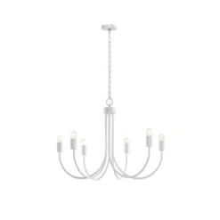 Ellie 6-Light Chandelier White - 510 Design 11 Ellie 6-Light Chandelier White - 510 Design -Home Lighting GUEST 6af80563 62b7 4edc ada4 32ee42e850b3
