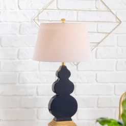 29" Ceramic/Resin Carter Table Lamp (Includes Energy Efficient Light Bulb) - JONATHAN Y -Home Lighting GUEST 6f0f4c6b 99f8 454e 868b b06d0eb38e5e