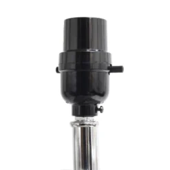 21" Lexington Leather Base Modern Home Decor Bedside Table Lamp With USB Charging Port And Fabric Shade - Lalia Home -Home Lighting GUEST 6f7a2147 523f 43ba ba63 f132049bbb44