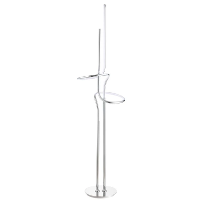 64" Metal Minimalist Dimmable Floor Lamp (Includes LED Light Bulb) - JONATHAN Y 7 64" Metal Minimalist Dimmable Floor Lamp (Includes LED Light Bulb) - JONATHAN Y - Image 5