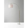73.5" Bowery Arc Lamp Antique Brass - Adesso