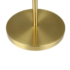 63" Cleo Glam Gold Metal And Faceted Crystal Drum Shade Floor Lamp - River Of Goods -Home Lighting GUEST 885c2b2d fabb 428c b57f d8c01b24fa66