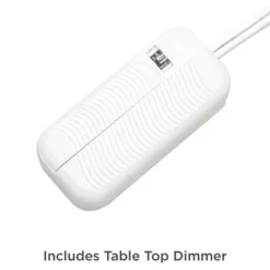 360 Lighting Geoff Modern Table Lamps 26" High Set Of 2 Brushed Nickel With USB Charging Port Table Top Dimmers White Drum Shade For Living Room Desk -Home Lighting GUEST 8b0468f4 1ce9 4e33 b8bb 2d72cd996834