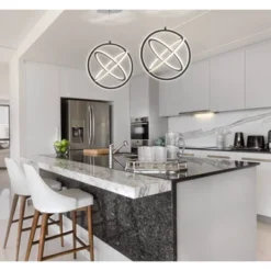 16.5" Adjustable Orbit Pendant (Includes Energy Efficient Light Bulb) Black - JONATHAN Y 9 16.5" Adjustable Orbit Pendant (Includes Energy Efficient Light Bulb) Black - JONATHAN Y -Home Lighting GUEST 91ad6306 5bf1 4b41 85f5 fdbd0c79be44