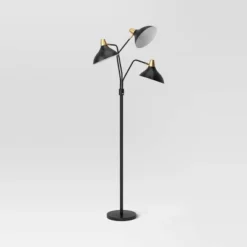 3-Head Floor Lamp Black - Threshold™ -Home Lighting GUEST 91c421c7 0e9a 4029 be26 8dda23a6086f