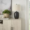 24" Ceramic Jug Farmhouse Table Lamp - Nourison