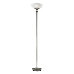 Metropolis Floor Lamp Black - Adesso -Home Lighting GUEST 948c5904 4a3b 47c9 b91b fe948a2a2b98