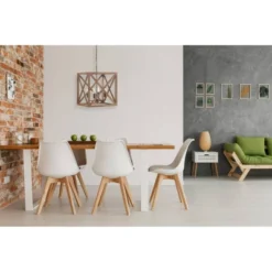 Metal/Wood Chandelier Natural Brown - Storied Home -Home Lighting GUEST 950069cb d9e6 4c4c 93d1 c7fc7cddba4b