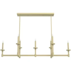 7-Light Briargrove Linear Chandelier - Hunter Fan -Home Lighting GUEST a12f01d9 1f87 4de9 a239 00f226653597