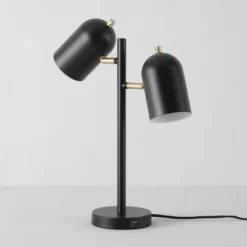18" 2-Light Carter Table Lamp Matte Brass/Black - Globe Electric 14 18" 2-Light Carter Table Lamp Matte Brass/Black - Globe Electric -Home Lighting GUEST a2300cae e858 4ff1 bd2b 147417b10f96