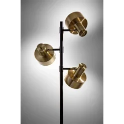 66.5" Clayton Tree Lamp Matte Black - Adesso -Home Lighting GUEST a39e44fc c59f 4ee8 840f c8bf5b982f77