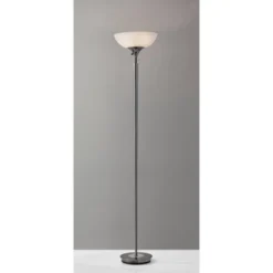 Metropolis Floor Lamp Black - Adesso
