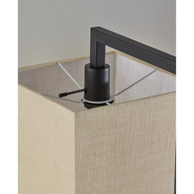 Richard Table Lamp Black - Adesso 3 Richard Table Lamp Black - Adesso