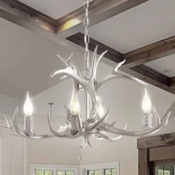 26" LED Adjustable Resin Antler Chandelier - JONATHAN Y 10 26" LED Adjustable Resin Antler Chandelier - JONATHAN Y -Home Lighting GUEST a6eaa3bf c71f 4050 b8a1 5eced79cbb78