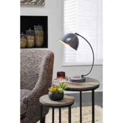 Austbeck Desk Lamp Gray - Signature Design By Ashley -Home Lighting GUEST a96e7dd7 afc0 4d67 a8aa bfbba829e51f