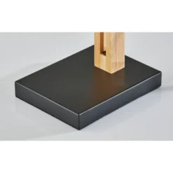 Walden Natural Wood Table Lamp Black - Adesso -Home Lighting GUEST aada7d93 1b8f 4691 99c1 cc7cac17ecda