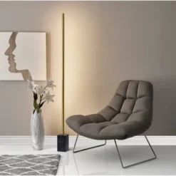 LED Felix Wall Washer Brass (Includes LED Light Bulb) - Adesso