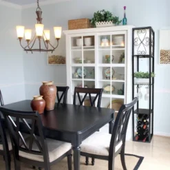 Etagere Organizer Storage Shelf Floor Lamp With Linen Shade Black - Simple Designs 18 Etagere Organizer Storage Shelf Floor Lamp With Linen Shade Black - Simple Designs -Home Lighting GUEST b64228ec 3542 4db5 b9b7 58c1871d3ff4