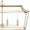 6-Light Laurel Ridge Linear Chandelier Alturas Gold - Hunter Fan -Home Lighting GUEST b9162912 df5a 4c6b 916a 2c96f5155d42