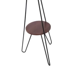 Tripod Shelf Floor Lamp Silver (Includes LED Light Bulb) - Threshold™ -Home Lighting GUEST bbc83daf f671 40cf bc46 e05d5ebab3d1