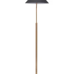 Retro Modern Floor Lamp Black 55" - ZM Home -Home Lighting GUEST c326cbed 31b6 460a 98d0 47325a75e300